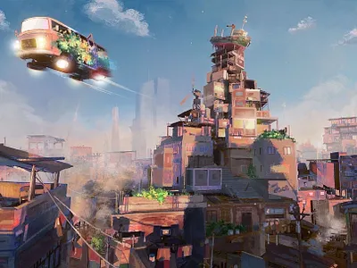 Vitality 3d art artwork colorful design digital painting