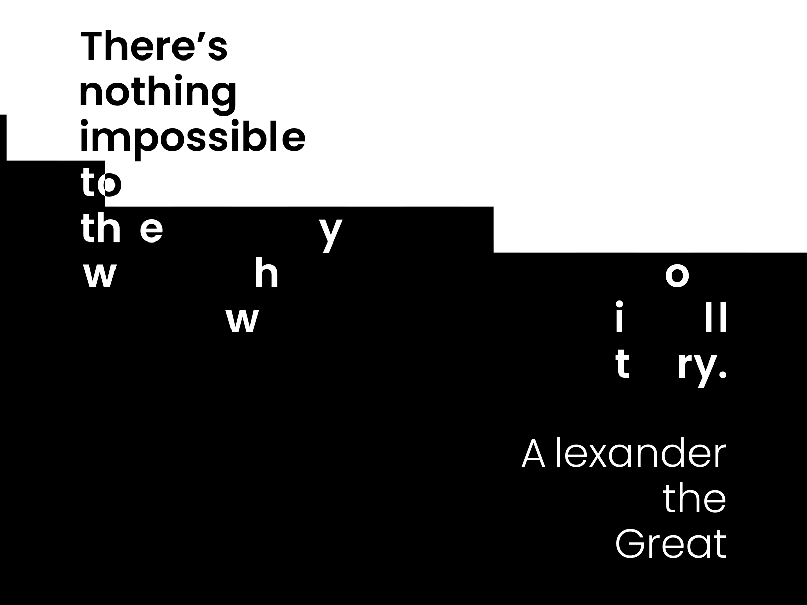 Typography motion challenge #01 animation challenge motion typography