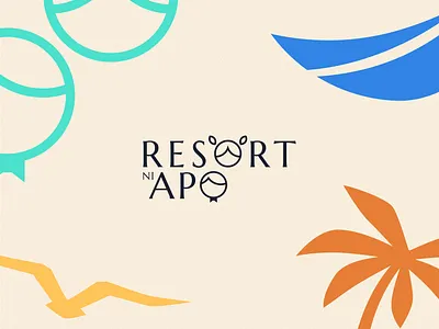 Resort Logo Branding brand identity branding design graphic graphic design icon identity logo resort