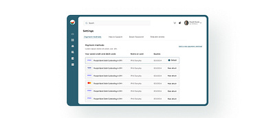 Payment Method UI design dribbble ui uidesign userinterface