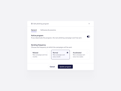 Edit modal component dashboard design system edit minimalist modal popover popup settings ui