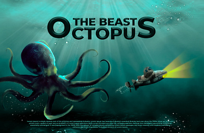 Octopus graphic design