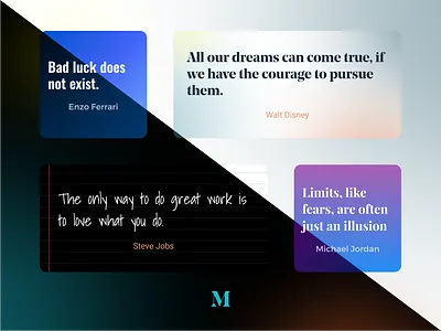 Motivapp Widgets app dark dark mode gradient ios 14 ios 15 ios widget iphone widget light mode motivation quotes ui trends widget widgets