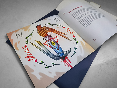Murder of Samuel Paty art illustration print