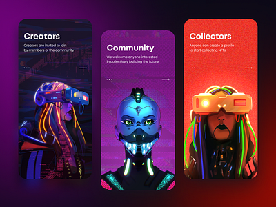 NFT Onboarding - Illustrations arounda blockchain characterdesign collectibles cryptoart cryptocurrency digital illustration graphic design graphicdesign illustration illustrator nft nft collection nft illustration nft marketplace nftart token vector illustration