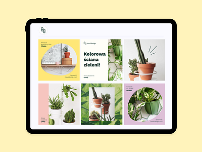 Social media templates | Hexal Design branding digital interiorbrand plant plants social media some template