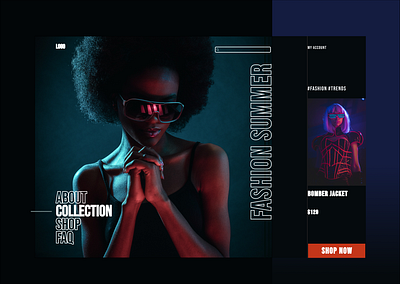 Fashion Website #Daily Challenge...8