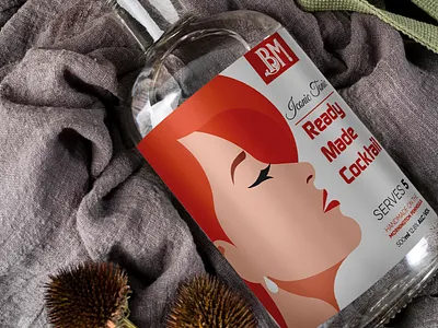 Feminine Luxury cocktail Label Design 🍸 branding cocktail cocktail label cocktail label design design feminine feminine design feminine label feminine label design graphic design illustration label luxurious luxury luxury and feminine luxury design luxury label minimal modern packaging