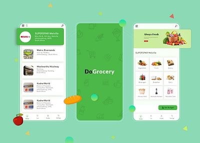 Grocery Shop Mobile App app design mobile app design mobile app development mobile apps mobile design uidesign