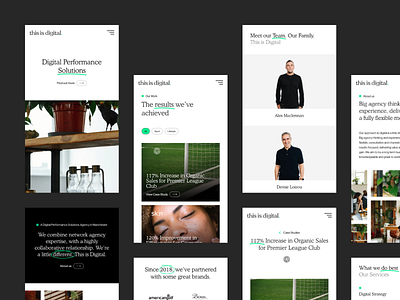 This is Digital: Responsive branding design logo mobile responsive ui user experience user interface ux web website