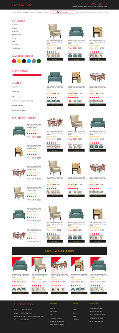 Product Page design | E-commerce website product page design | furniture website furniture website ui design product page design product page setup product page uiux design product section design uiux design ux