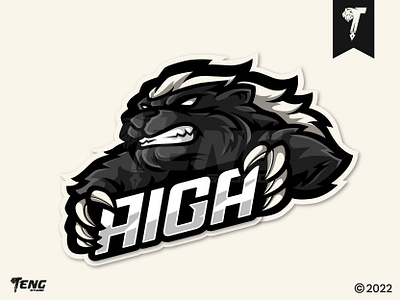 AIGA HONEYBADGER branding character design esport illustration logo mascot sport vector