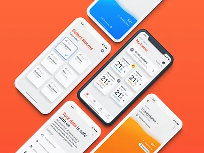 Smart Heat berlin design iot ui visual design