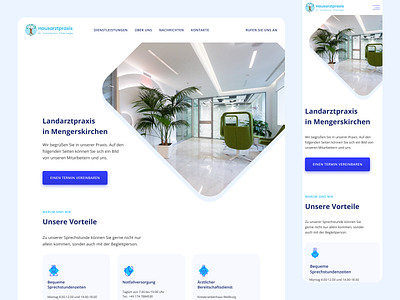 Medical Doctor Consultation Website - Landing Page appointment care consultancy design doctor health homepage landing page medical modern responsive site tanim ui ux web web design website