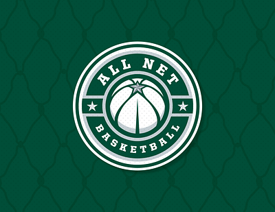 ALL NET Basketball aau adobe illustrator basketball branding logo net vector