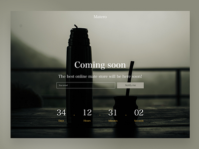 Daily UI — 014 branding comingsoon countdown countdowntimer counter dailyui dailyuichallenge day14 design timer ui uidesign uxdesign uxui web web design website