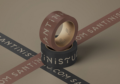 Santini Studio / Logo design architect branding art direction branding classy corporate identity duct tape graphic design graphiste freelance interior design logo logo font logotype mockup