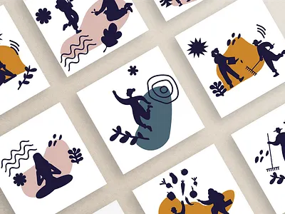 Global Ecovillage Network Gathering 2022 illustrations branding illustration