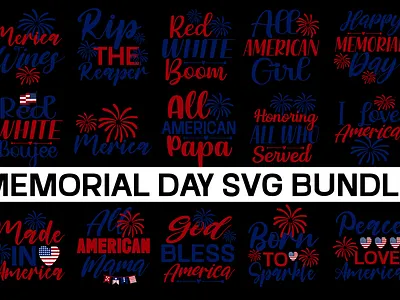 MEMORIAL DAY SVG BUNDLE usa svg army svg bundle