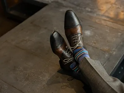 Southern Scholar Dress Socks adobe illustrator apparel clothes clothing dress socks fashion graphic design illustration mens fashion merch merchandise socks style