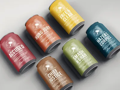 Legal Draft Beer Co. Can Designs beer beercan branding packaging series