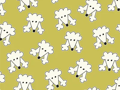 Poodle Girls Pt. 3 abstract branding cookie dog doodle girls graphic design green icon illustration lime logo poodle poodlegirls poodles rescue sticker typography vector woof