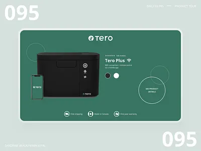 Daily UI 095 - Product Tour canadian daily ui daily ui 095 daily ui challenge design eco conscious eco responsible fertilizer figma local product product tour sustainability tero vector