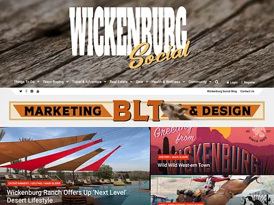 wickenburgsocial.com design graphic design