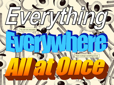 Everything Everywhere All at Once, but it's Clippy 📎 90s clippy collage dada design layout microsoft ms word poster retro retrowave silly texture type typesetting vaporwave wordart