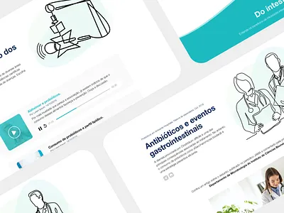 MVP Portal de Atualização Científica design product design ui ux web