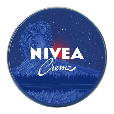 NIVEA Creme - Package Design Concept adobe photoshop design digital digital art digital illustration digital painting drawing illustration package design packaging