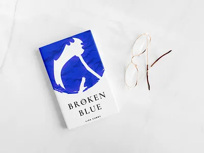 Broken Blue artwork book book cover design graphic design illustration minimal