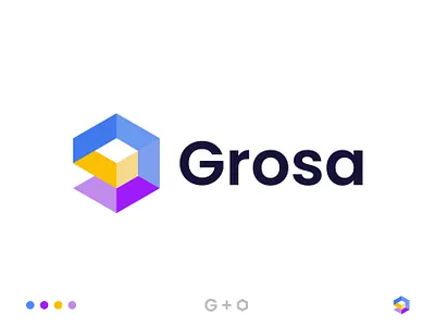 G letter logo - hexagon logo - modern g letter logo initial g animation apps icon brand identity branding corporate design g letter logo graphic design hexagon logo illustration logo logo mark logos motion graphics