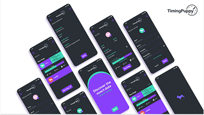 TimingPuppy app design ui ux