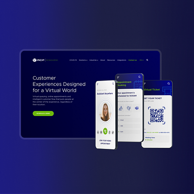 ACF Technologies - Website Design design graphic design ui ux webdesign
