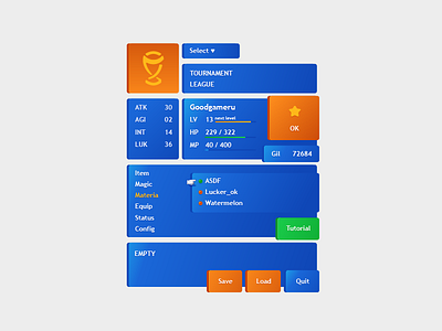 Graphic for landing page (2) final fanatasy goodgame league materia menu rpg tournamrnt