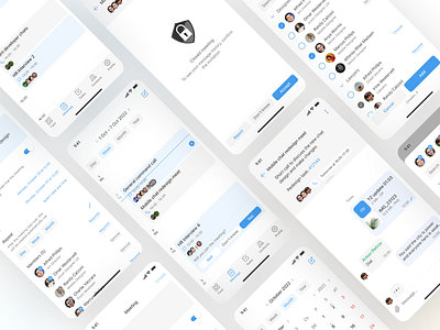 tada.team | Meet android app apple calendar chat color design ios iphone light theme meet ui