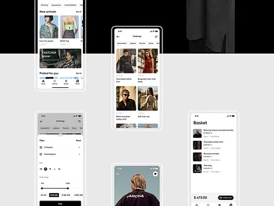PARCHA / Mobile Application app application azerbaijan design ecommerce mobile parcha ui uxui