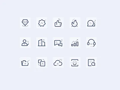 Some icons for web design icon illustration web