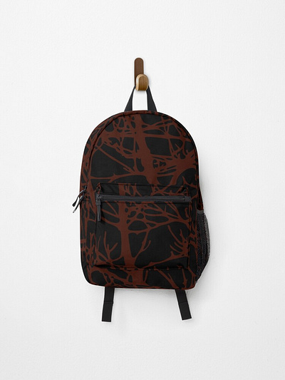 Lines Camo Styled Backpack army bean black brown camo camouflage curves design lines online online shopping onlineshopping seamless shopping styled