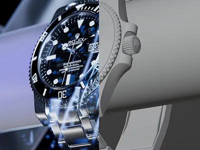 Photorealistic 3D Rendering 3d cgi design digital luxury photography rendering visual visualization watch