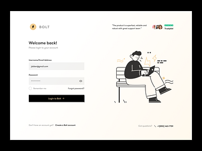 Login page akhil sunny app asish sunny clean design illustration login minimal onboarding pixalchemy product ui uiux ux web app web design web ui