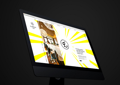 Elumenate / Homepage design art direction branding corporate identity graphic design homepage japanese culture light rays lighting logo manga mockup ui ux webdesign