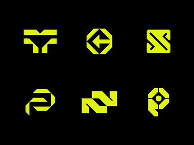 Logomarks black brand branding design finance fintech green icon logo logodesign logomark mark minimal monogram neon smart logo tech