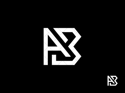 AB Logo a ab ab logo ab monogram b ba ba logo ba monogram branding design graphic design icon identity illustration lettermark logo logo design logotype monogram typography