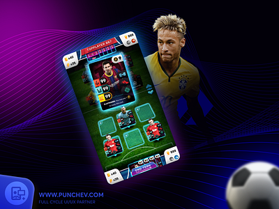 Topss Total Football UI Design functional ui game user interface ui ui design