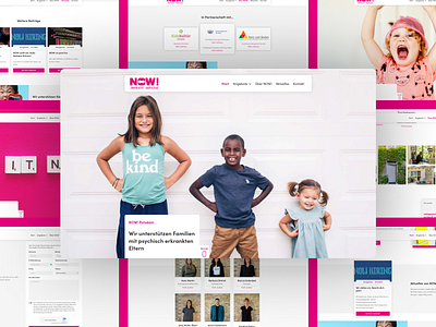 NOW! Potsdam - Website children clean mental nowpotsdam parents webflow website