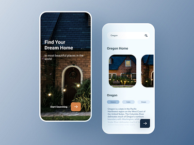 Dream House App UI app booking buy design detail screen dream figma find hotel house mobile onbording real estate rent reservation screen sell ui ux web