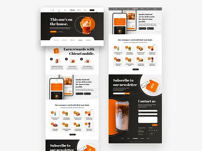Chicori Marketing Website | Homepage app branding design graphic design illustration landing page logo marketing mobile page ui ui design ux ux design web webpage website