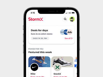 Deals for days crypto crypto currency finance fintech ios minimal shopping ui